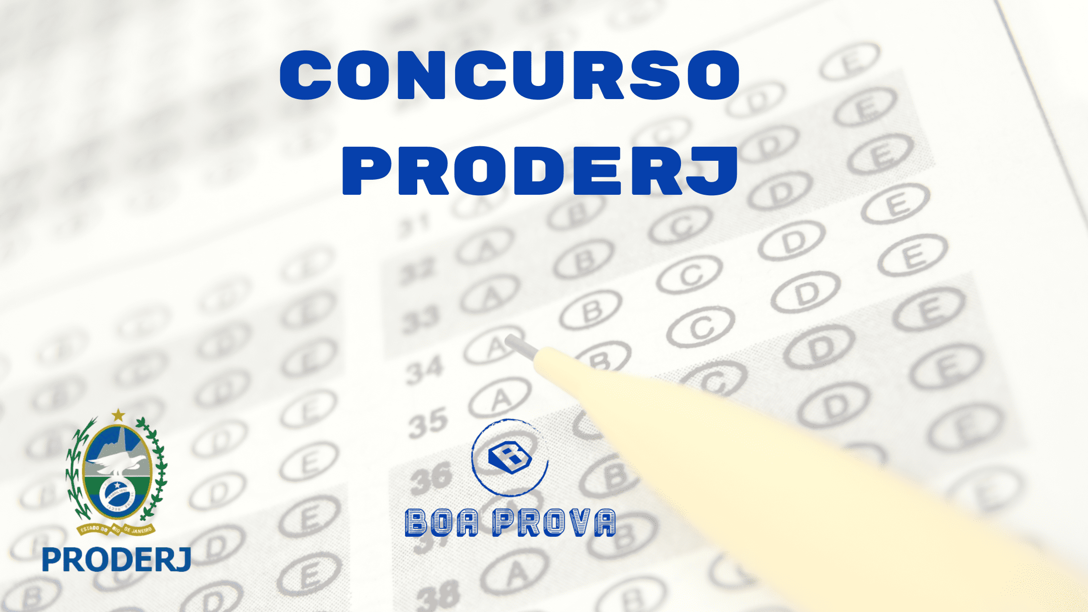 Concurso Proderj Comiss O Formada Edital Em Breve