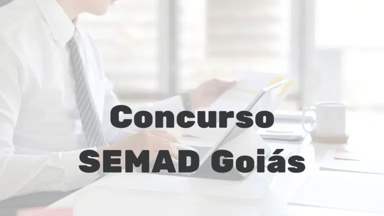 Concurso SEMAD Goiás